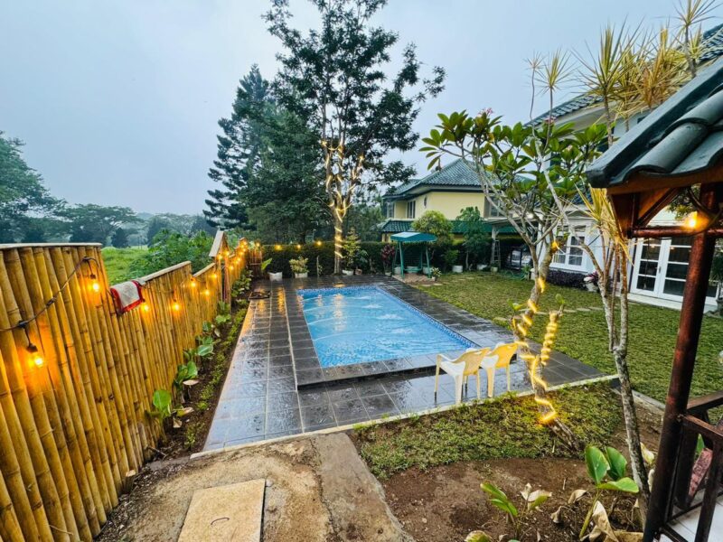 SEWA VILLA PUNCAK 6 KAMAR PRIVATE POOL | KAPASITAS 35 ORANG